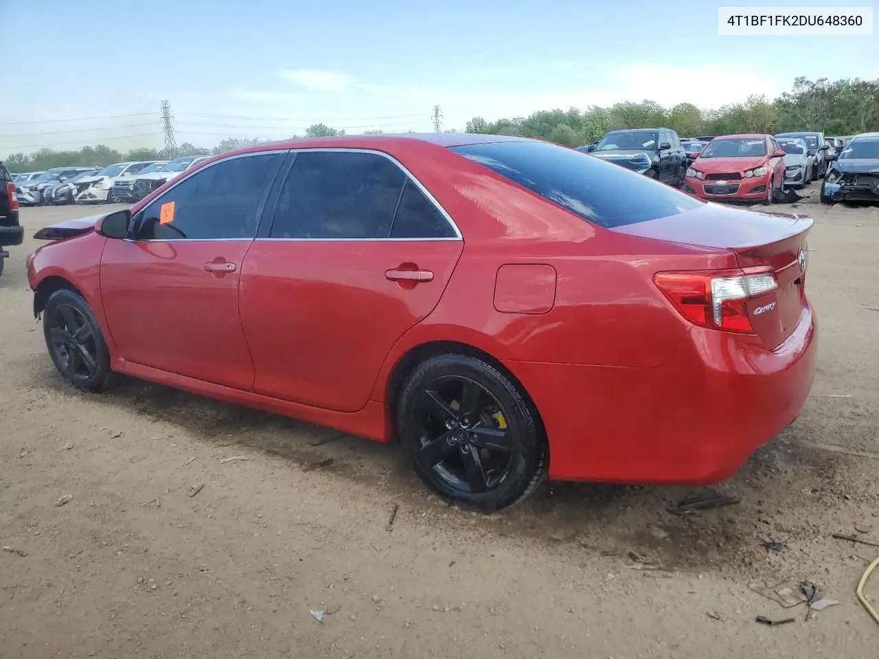 2013 Toyota Camry L VIN: 4T1BF1FK2DU648360 Lot: 56796015