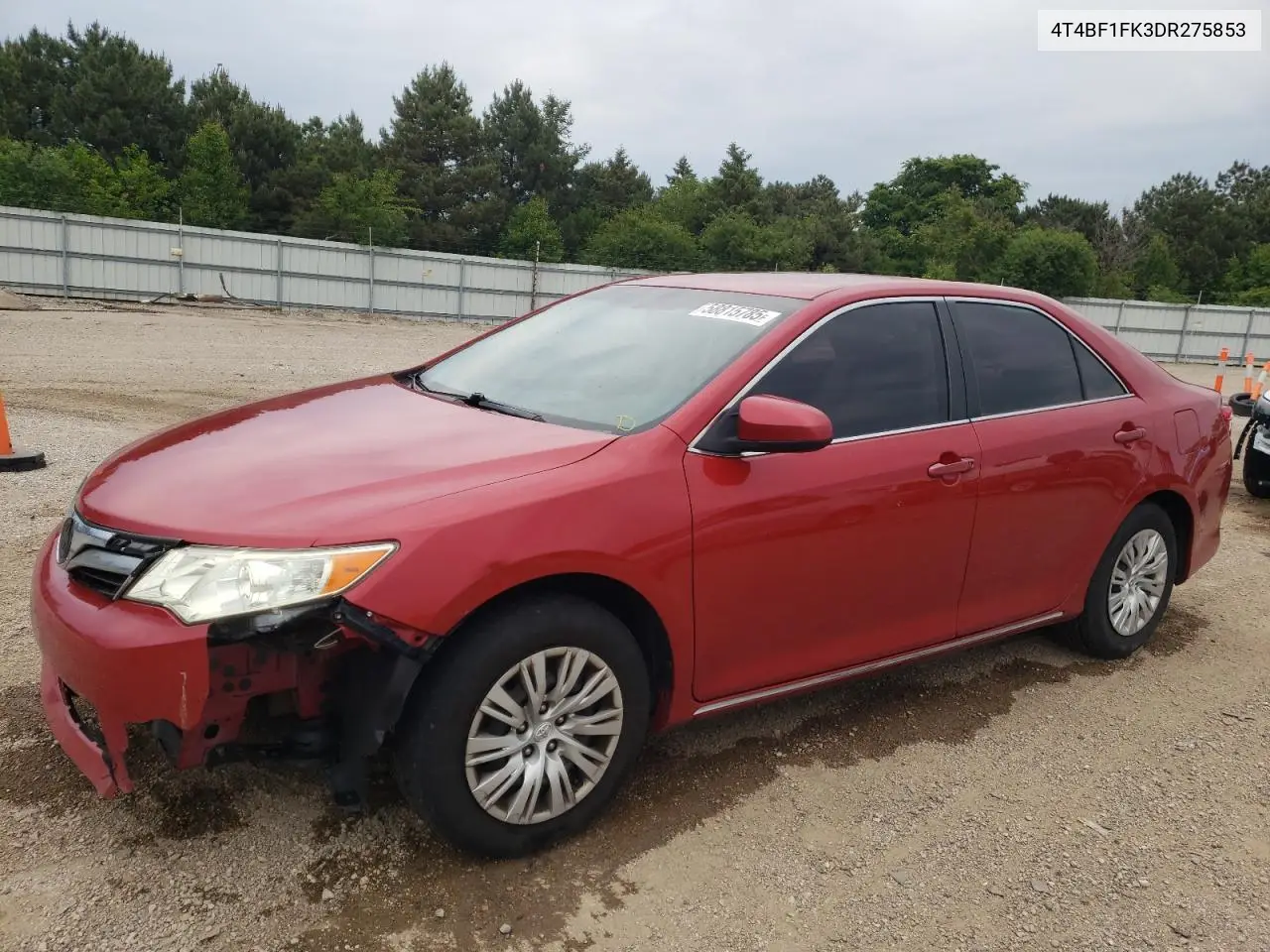 2013 Toyota Camry L VIN: 4T4BF1FK3DR275853 Lot: 58815785