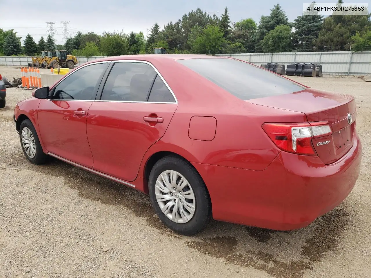 2013 Toyota Camry L VIN: 4T4BF1FK3DR275853 Lot: 58815785