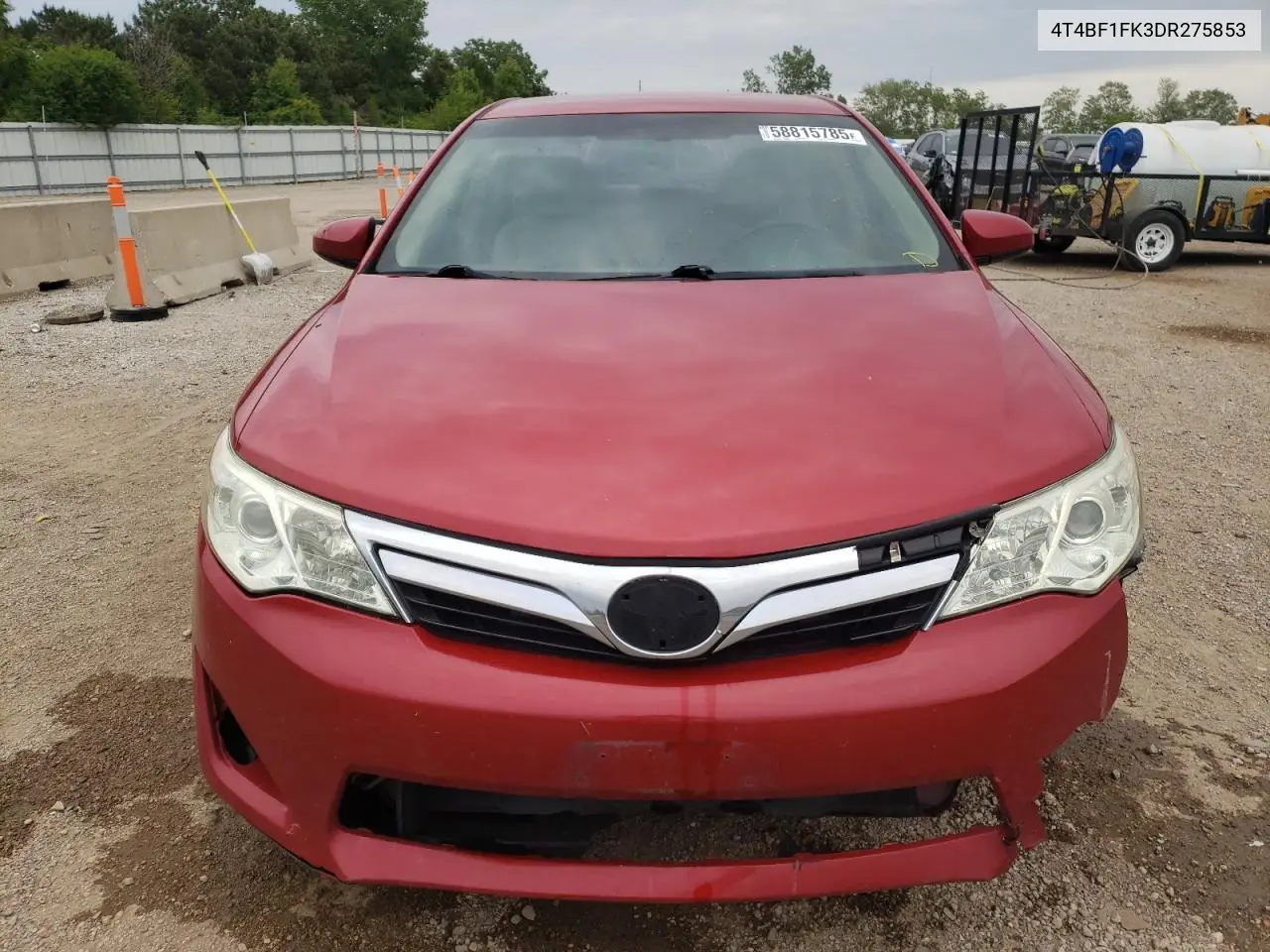 2013 Toyota Camry L VIN: 4T4BF1FK3DR275853 Lot: 58815785