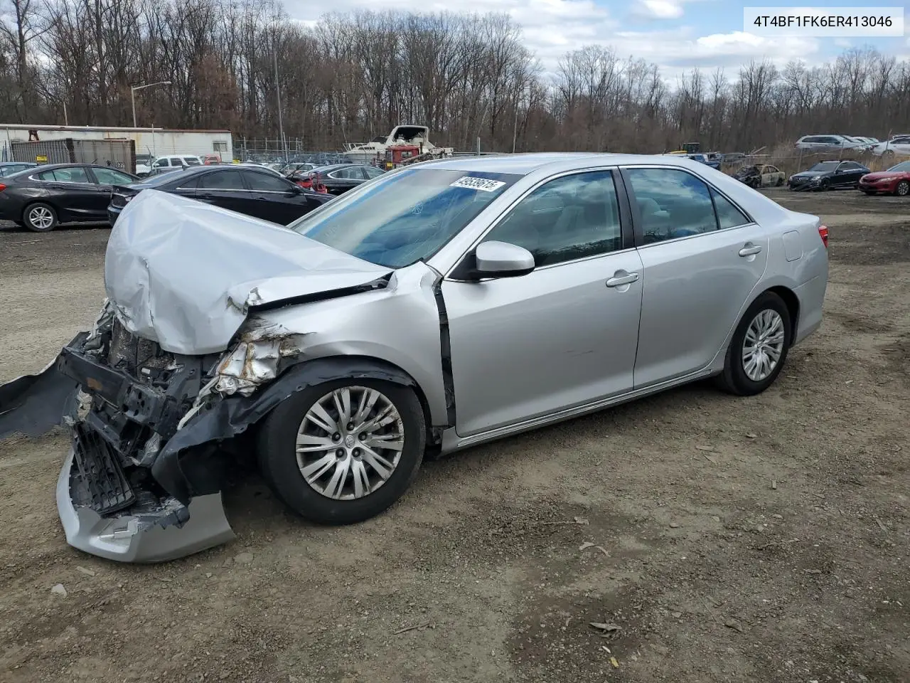 2014 Toyota Camry L VIN: 4T4BF1FK6ER413046 Lot: 49539615