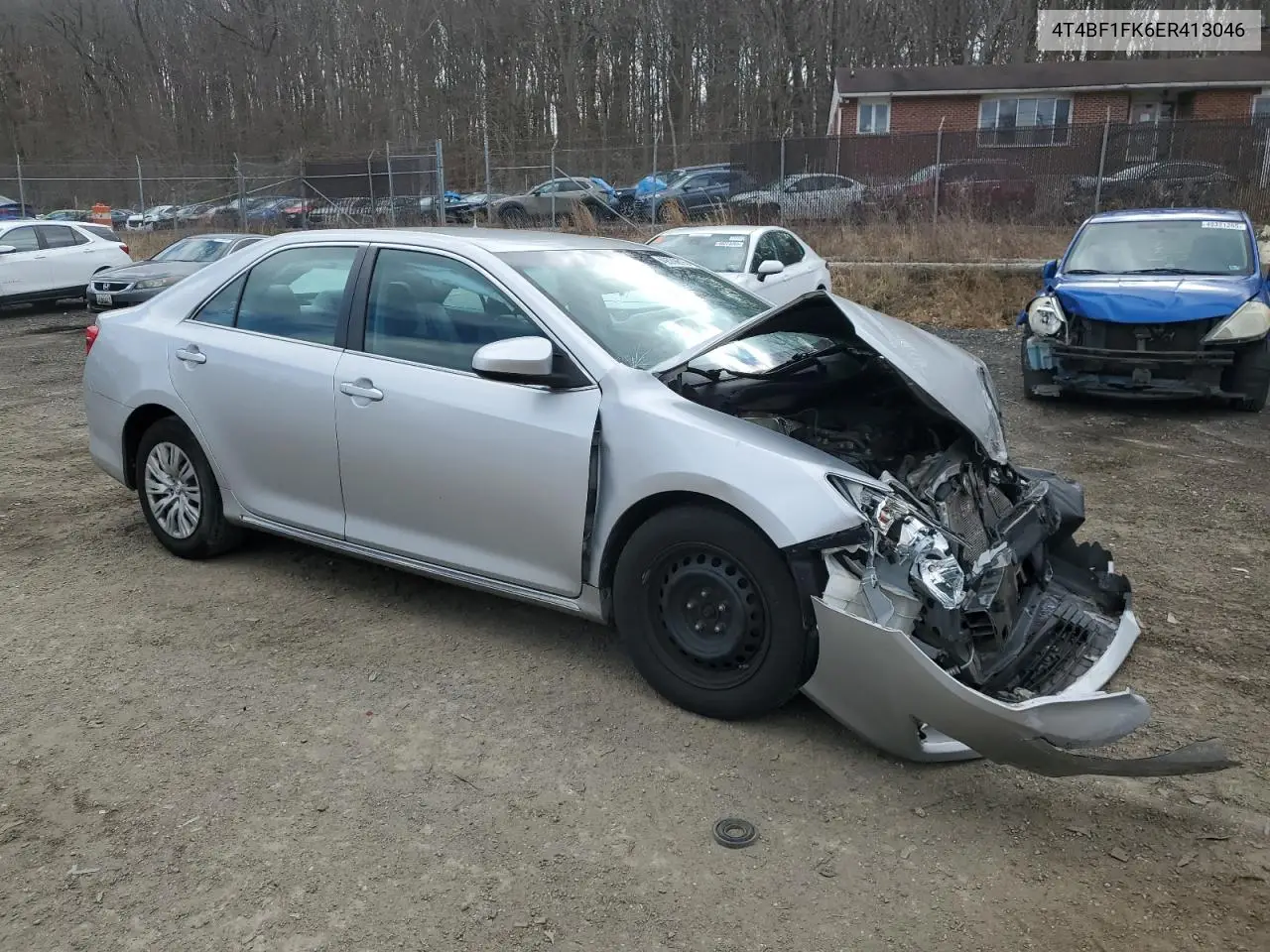 2014 Toyota Camry L VIN: 4T4BF1FK6ER413046 Lot: 49539615