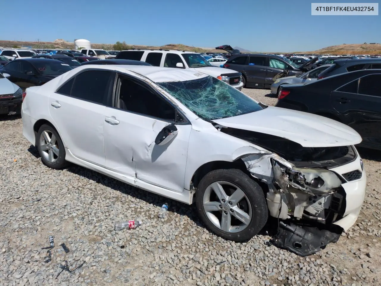 2014 Toyota Camry L VIN: 4T1BF1FK4EU432754 Lot: 55799675