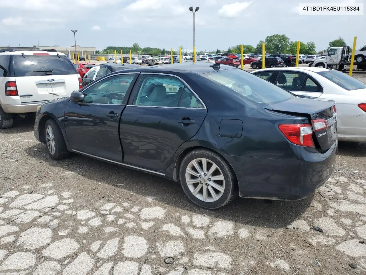 2014 Toyota Camry Hybrid VIN: 4T1BD1FK4EU115384 Lot: 55944645
