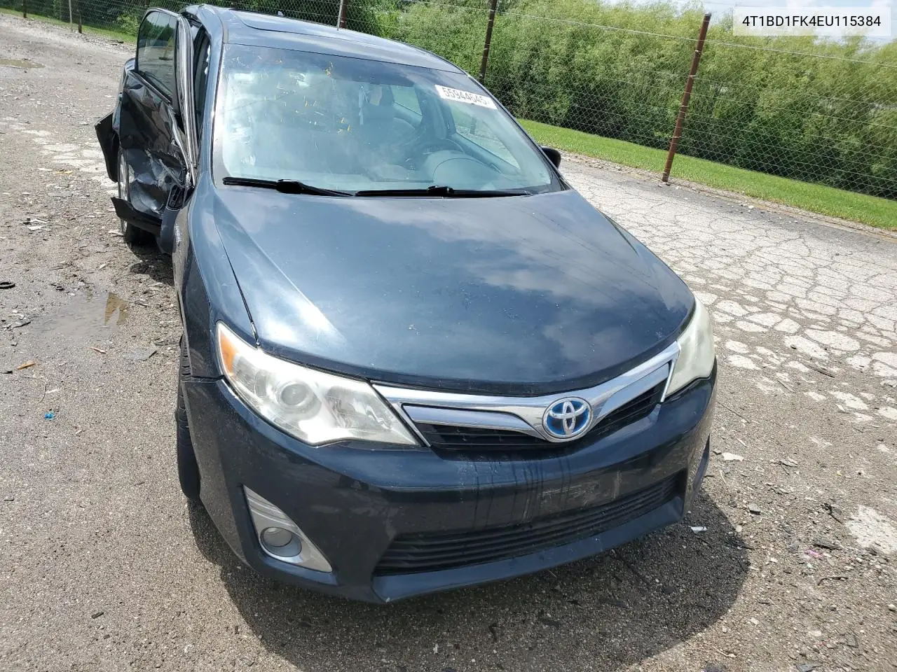 2014 Toyota Camry Hybrid VIN: 4T1BD1FK4EU115384 Lot: 55944645