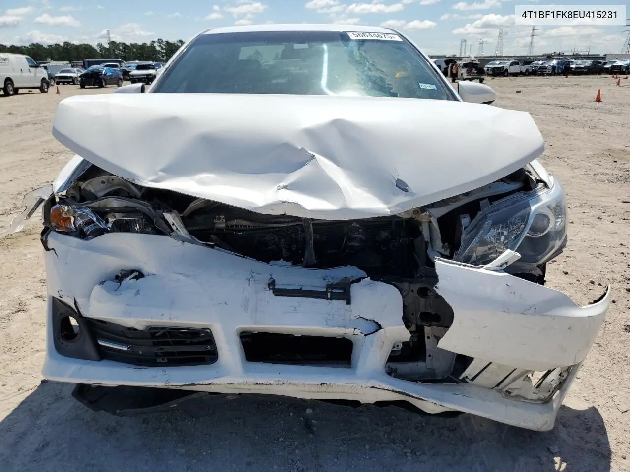 2014 Toyota Camry L VIN: 4T1BF1FK8EU415231 Lot: 56644675