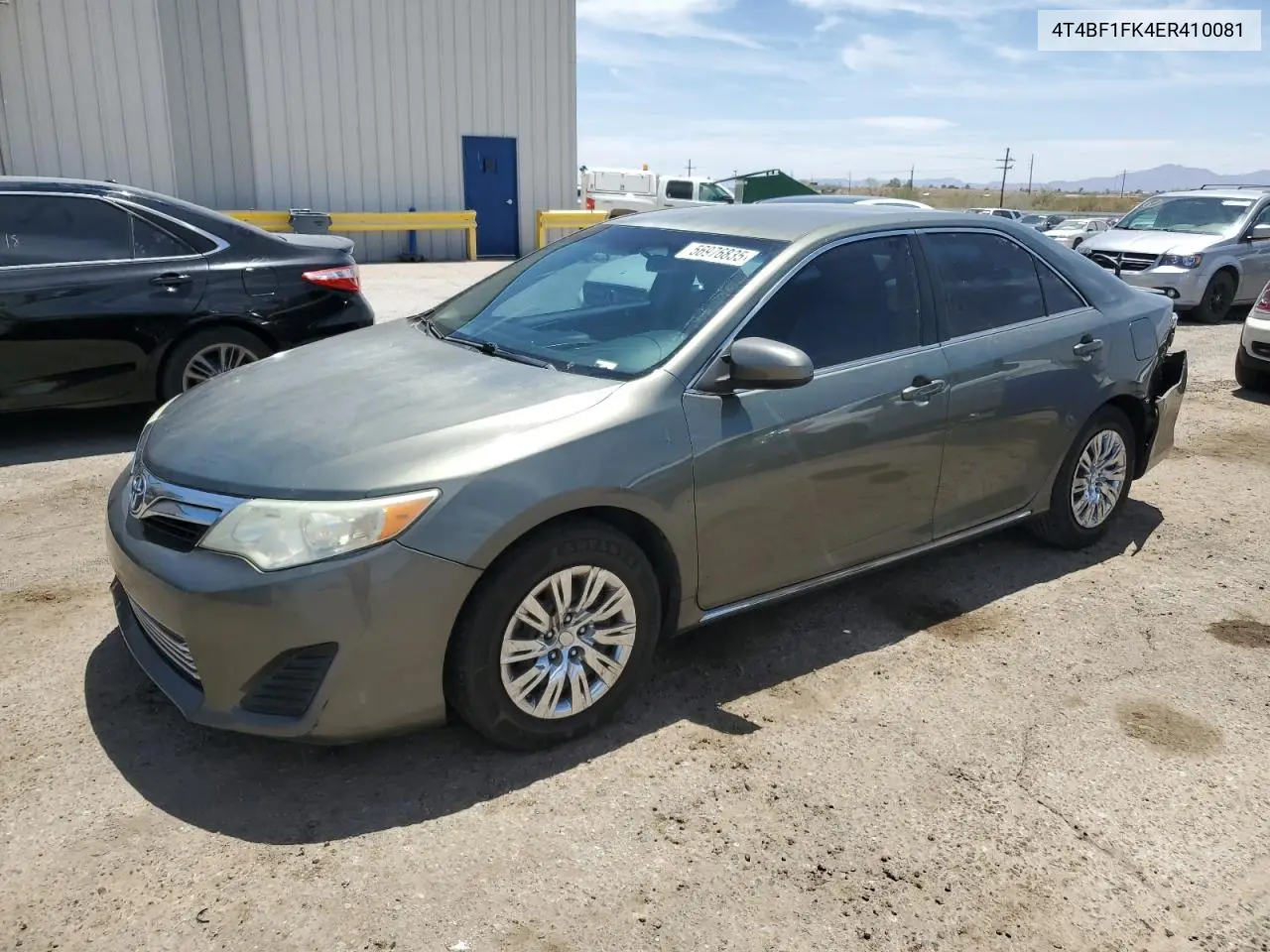 2014 Toyota Camry L VIN: 4T4BF1FK4ER410081 Lot: 56976835