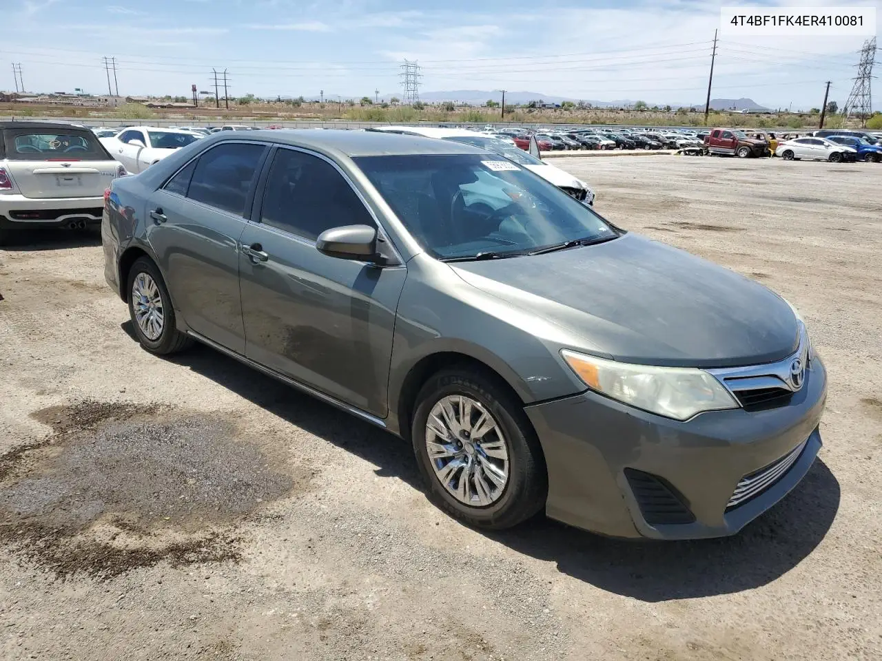2014 Toyota Camry L VIN: 4T4BF1FK4ER410081 Lot: 56976835