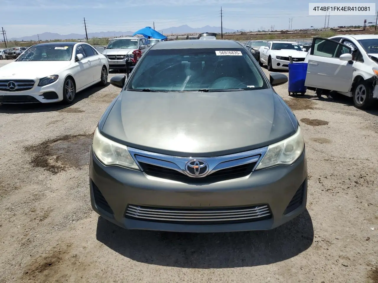 2014 Toyota Camry L VIN: 4T4BF1FK4ER410081 Lot: 56976835