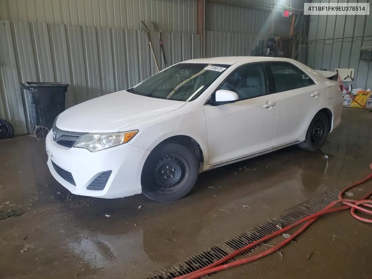 2014 Toyota Camry L VIN: 4T1BF1FK9EU378514 Lot: 57056675