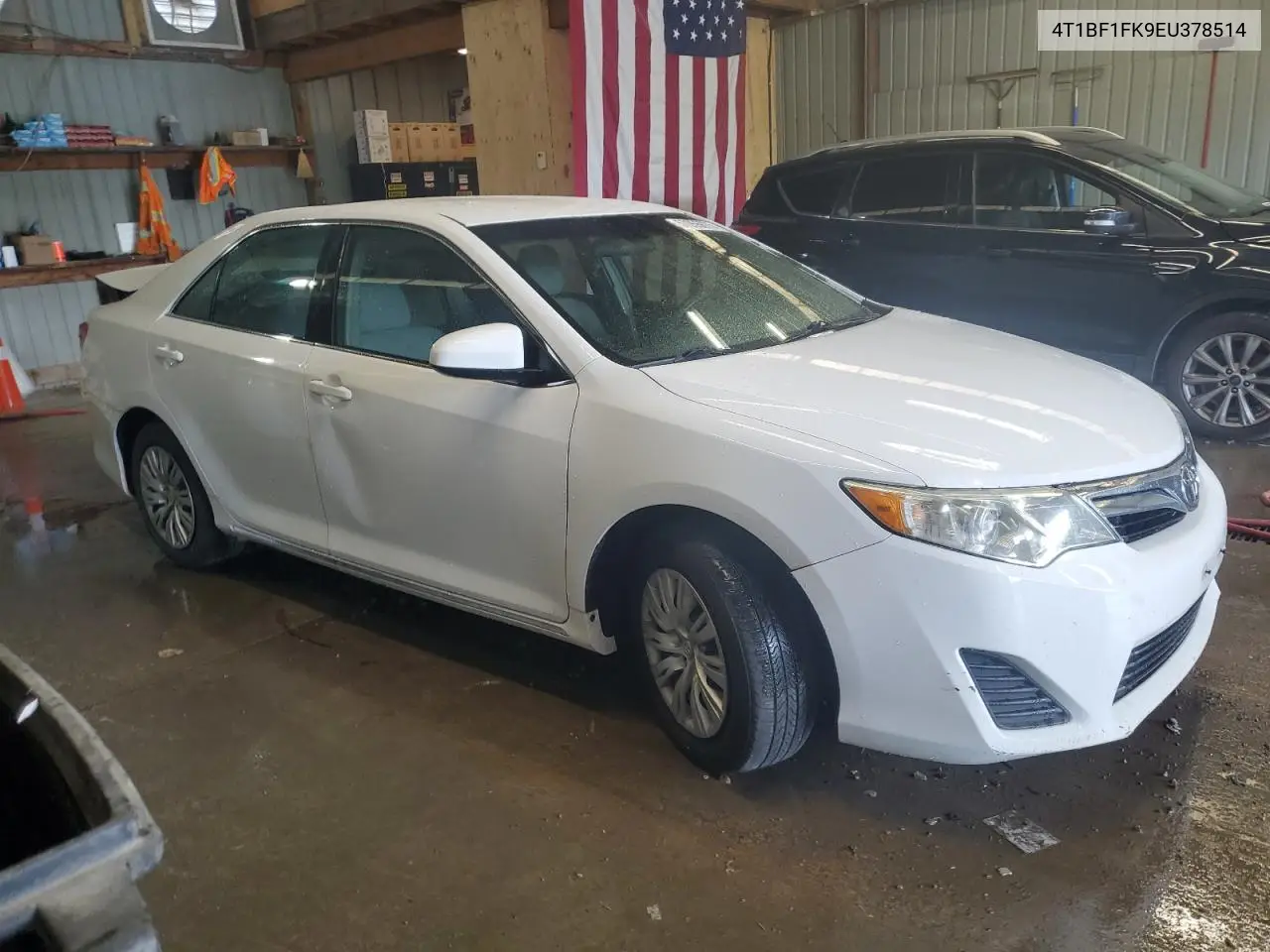 2014 Toyota Camry L VIN: 4T1BF1FK9EU378514 Lot: 57056675