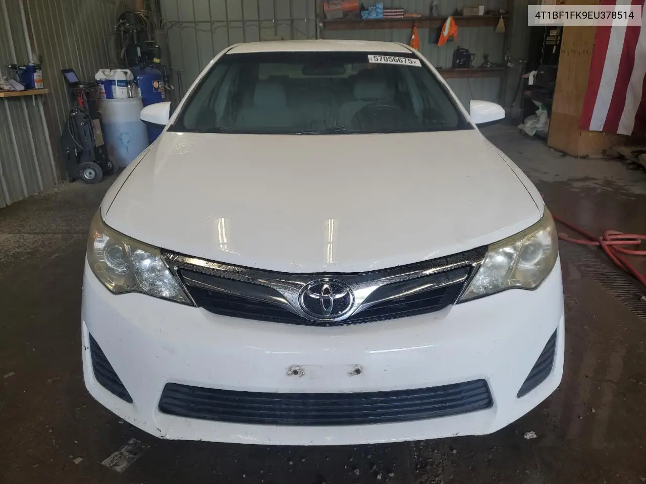 2014 Toyota Camry L VIN: 4T1BF1FK9EU378514 Lot: 57056675