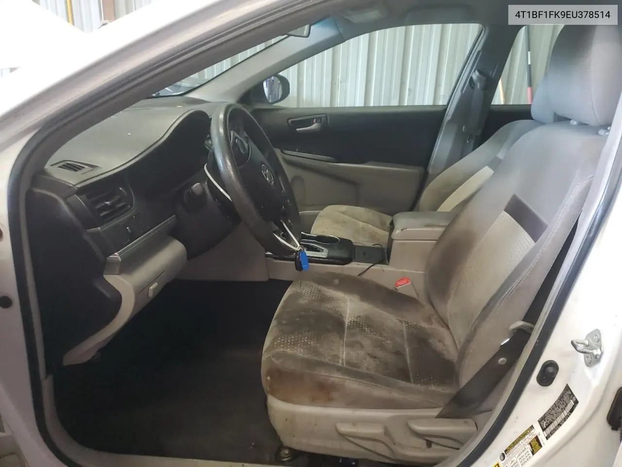 2014 Toyota Camry L VIN: 4T1BF1FK9EU378514 Lot: 57056675