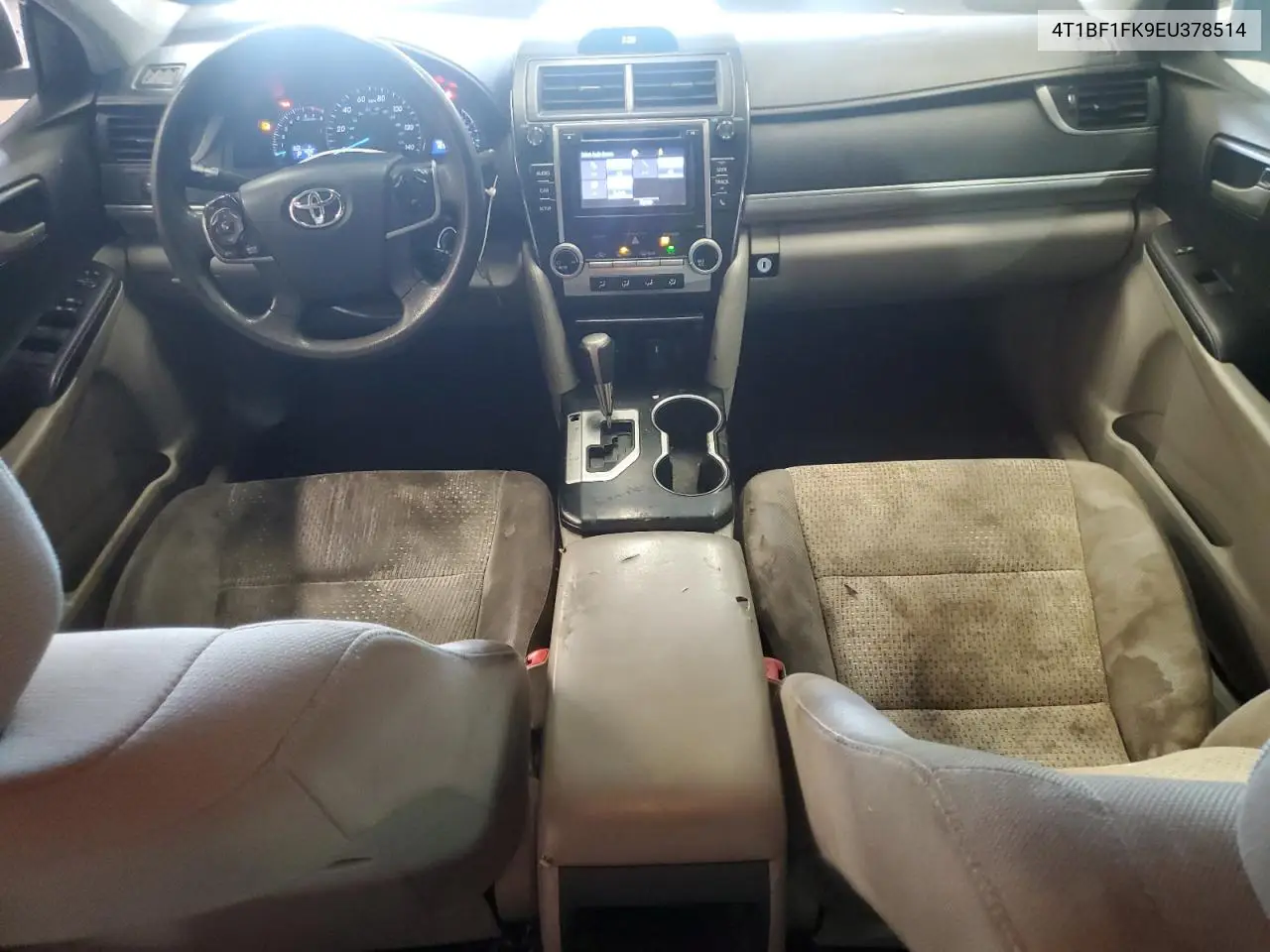 2014 Toyota Camry L VIN: 4T1BF1FK9EU378514 Lot: 57056675