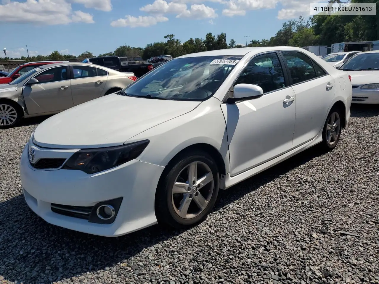 2014 Toyota Camry L VIN: 4T1BF1FK9EU761613 Lot: 57067485