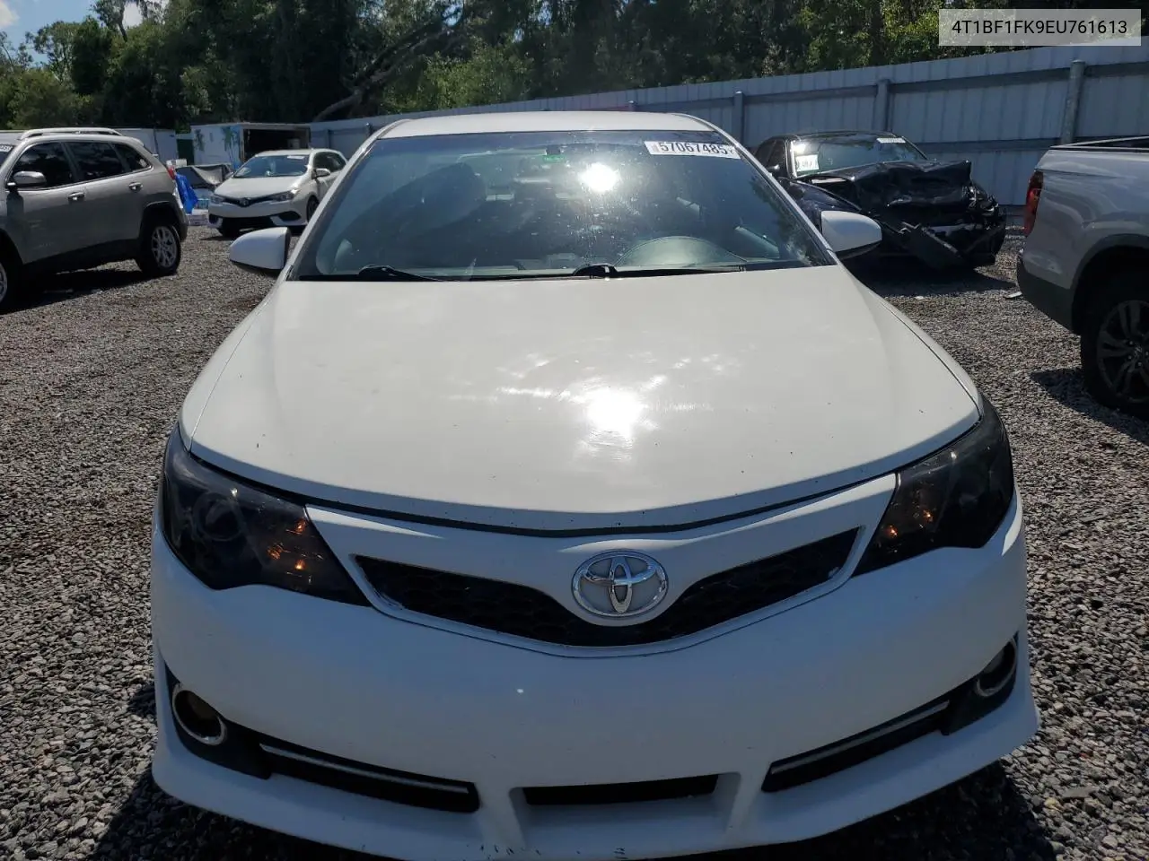 2014 Toyota Camry L VIN: 4T1BF1FK9EU761613 Lot: 57067485