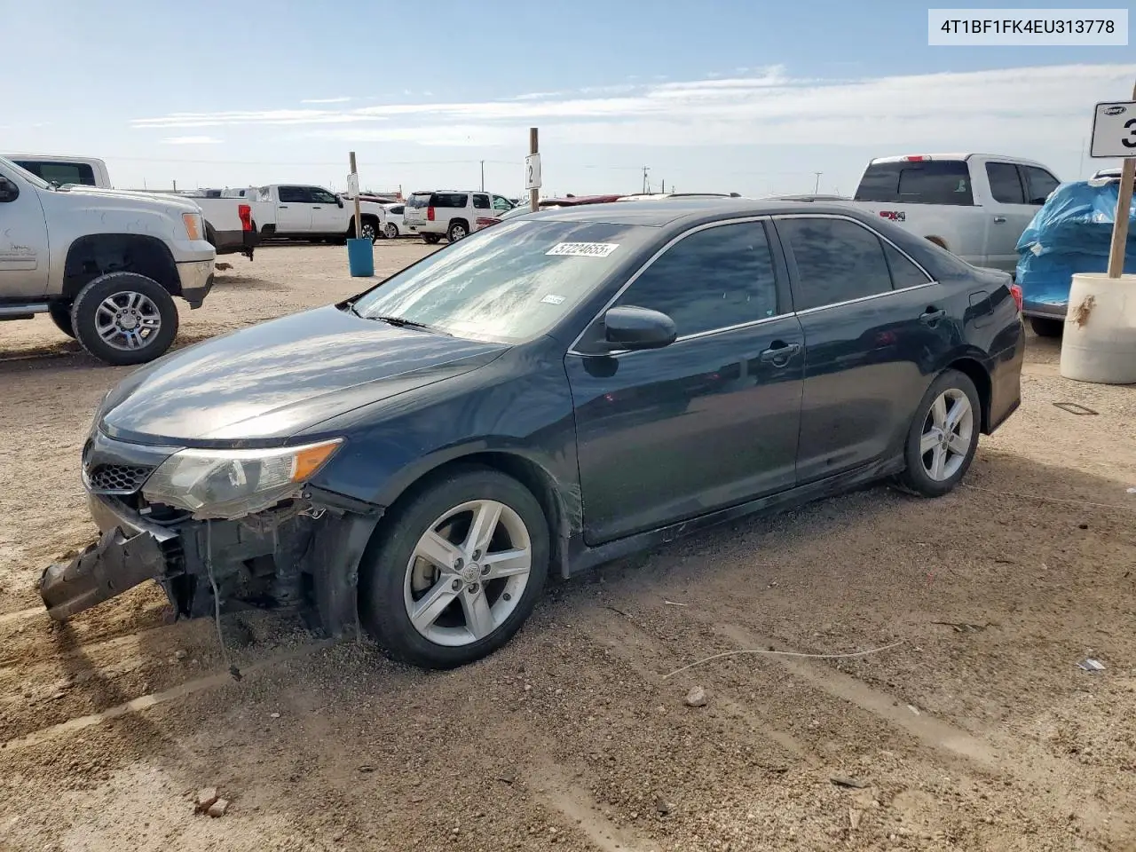 2014 Toyota Camry L VIN: 4T1BF1FK4EU313778 Lot: 57224655