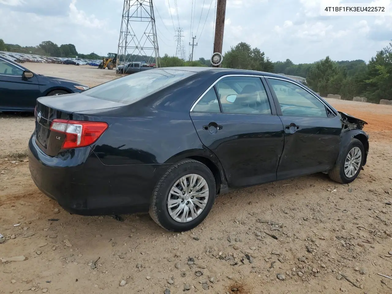 2014 Toyota Camry L VIN: 4T1BF1FK3EU422572 Lot: 61047805