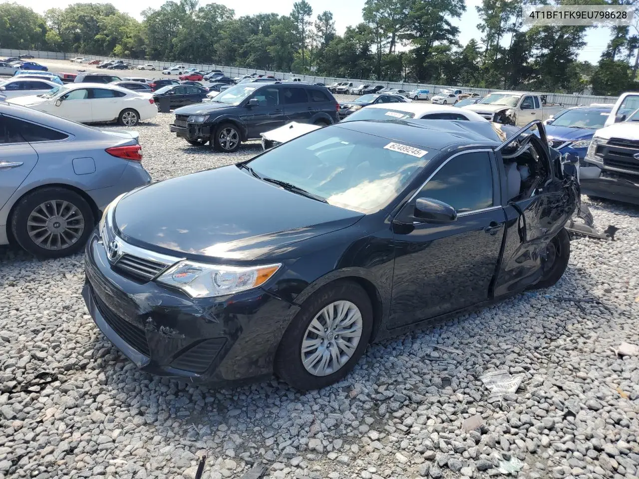 2014 Toyota Camry L VIN: 4T1BF1FK9EU798628 Lot: 62489245