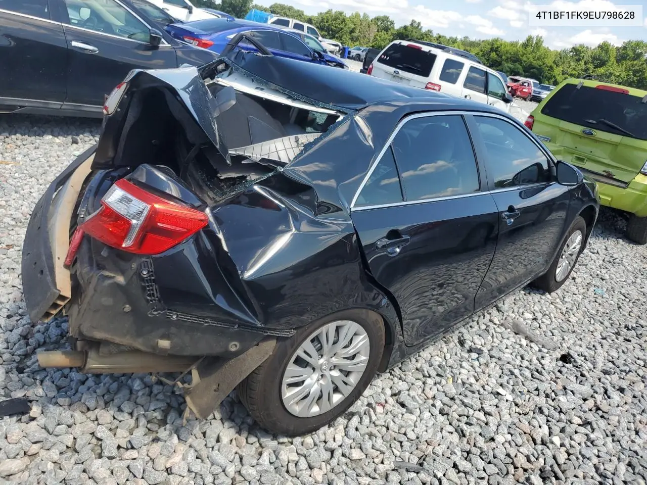 2014 Toyota Camry L VIN: 4T1BF1FK9EU798628 Lot: 62489245
