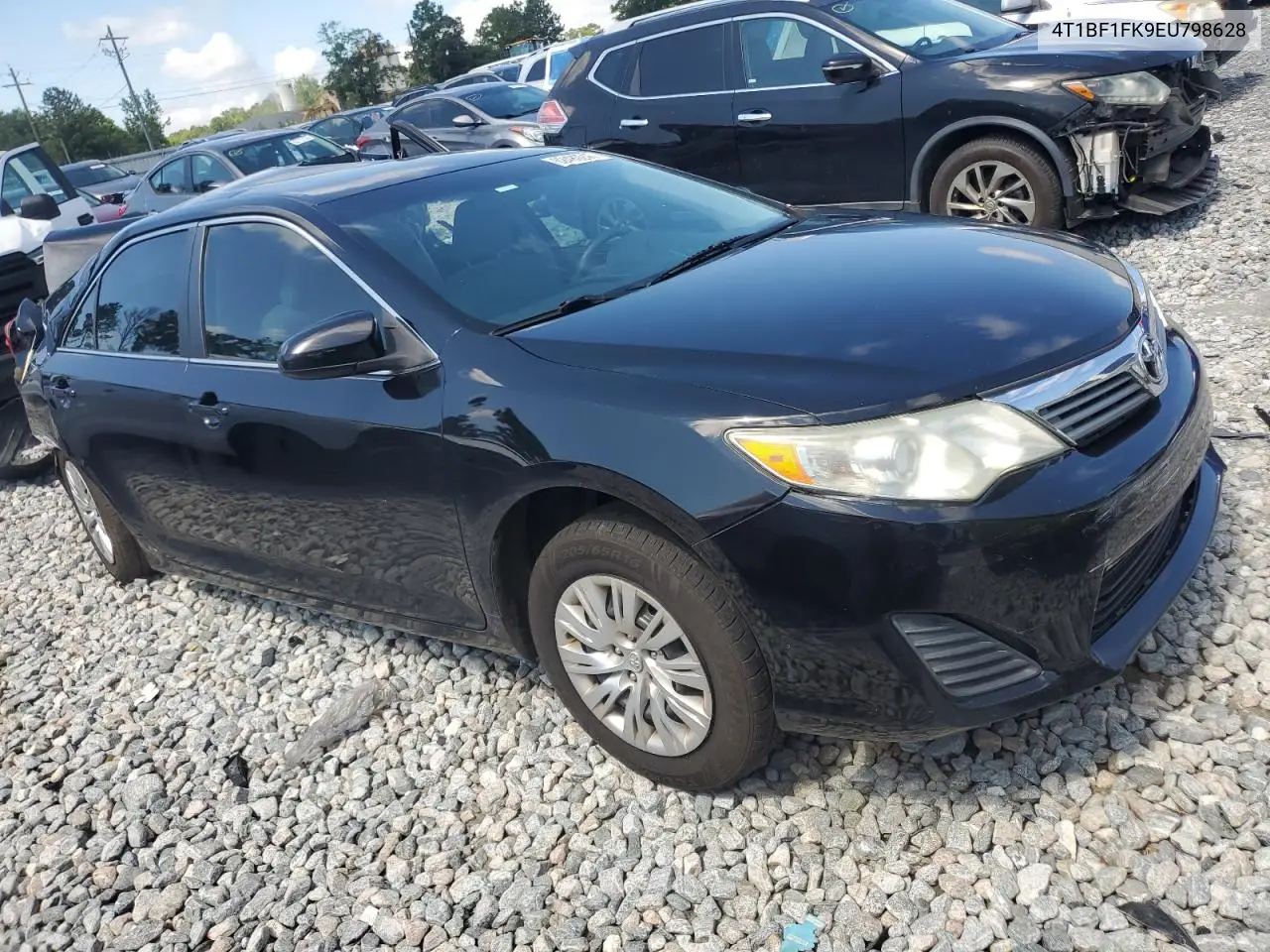 2014 Toyota Camry L VIN: 4T1BF1FK9EU798628 Lot: 62489245