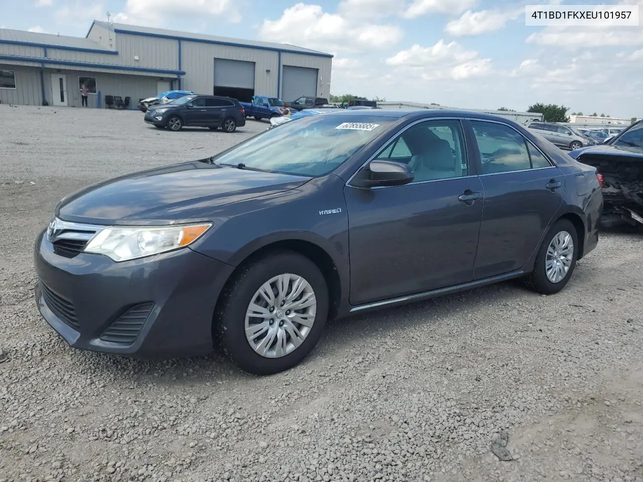 2014 Toyota Camry Hybrid VIN: 4T1BD1FKXEU101957 Lot: 62855885