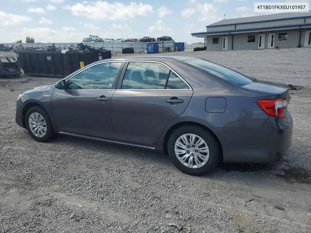 2014 Toyota Camry Hybrid VIN: 4T1BD1FKXEU101957 Lot: 62855885