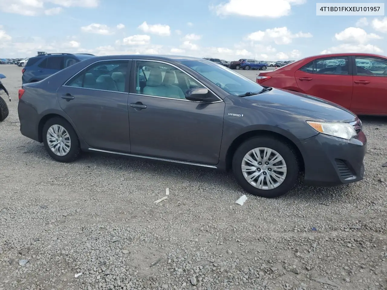2014 Toyota Camry Hybrid VIN: 4T1BD1FKXEU101957 Lot: 62855885
