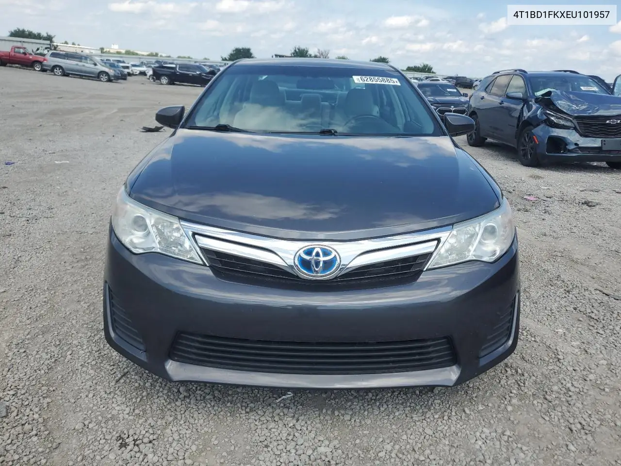 2014 Toyota Camry Hybrid VIN: 4T1BD1FKXEU101957 Lot: 62855885