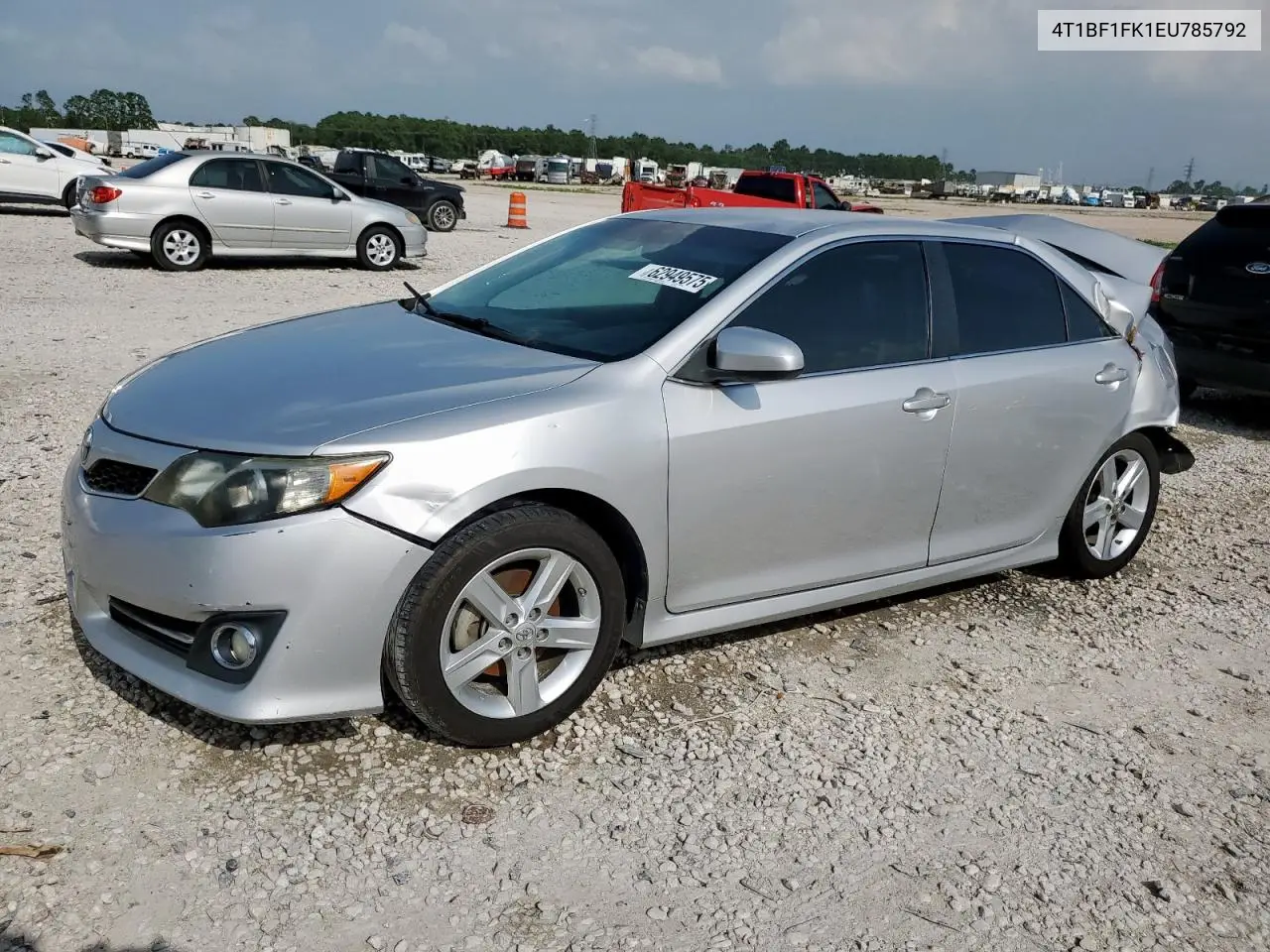 2014 Toyota Camry L VIN: 4T1BF1FK1EU785792 Lot: 62949575