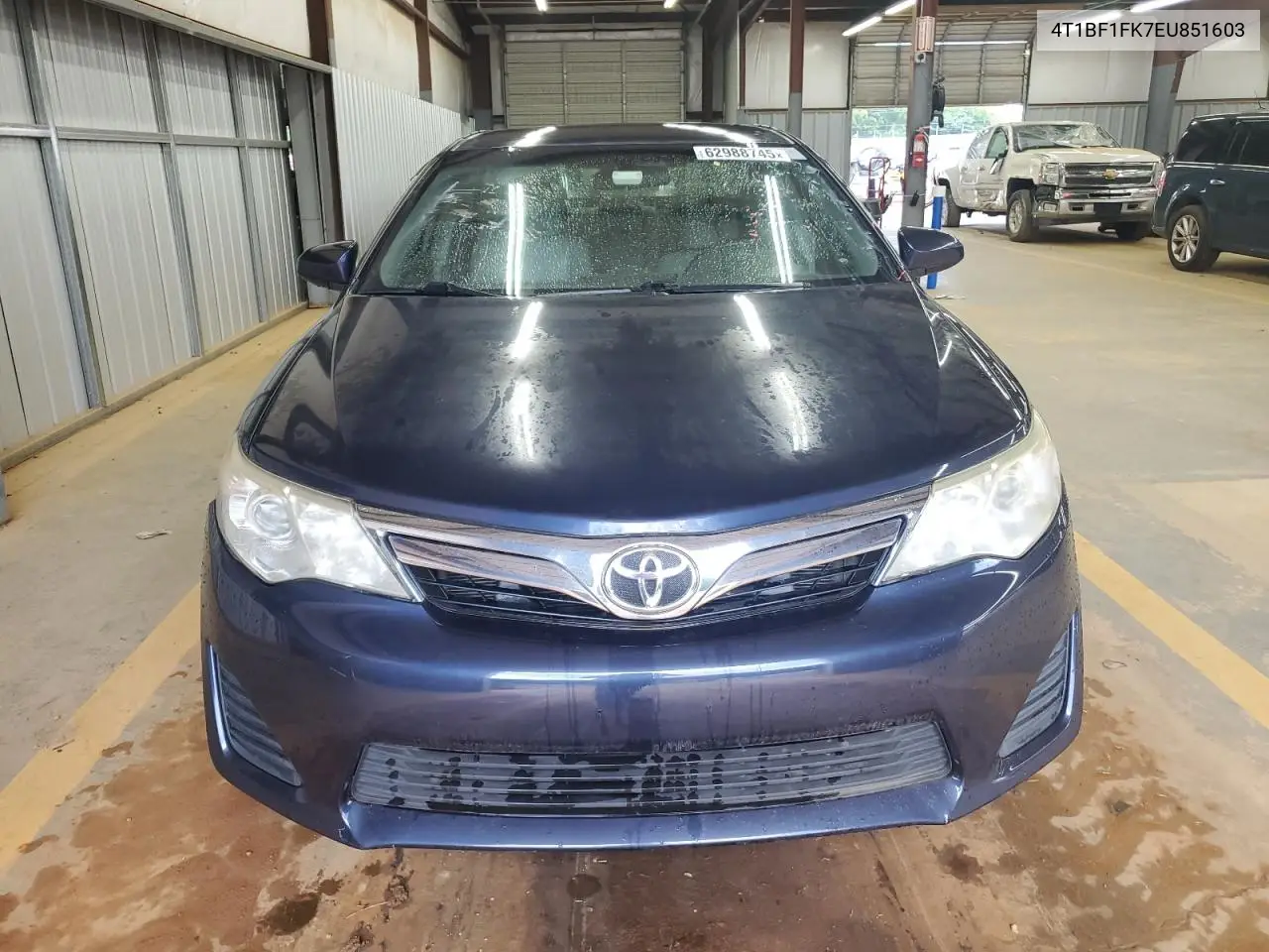 2014 Toyota Camry L VIN: 4T1BF1FK7EU851603 Lot: 62988745