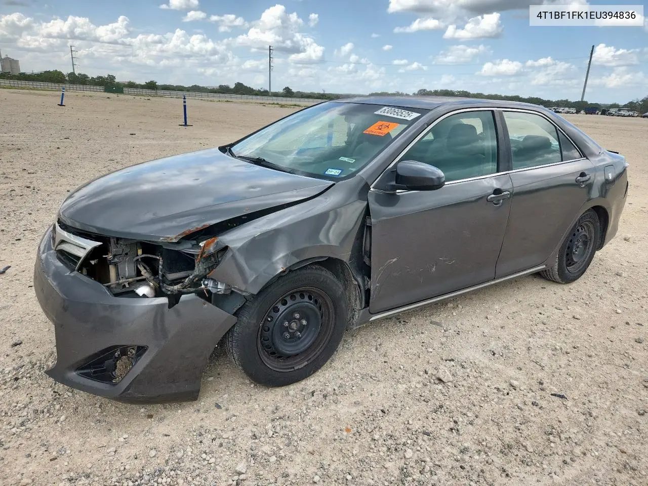 2014 Toyota Camry L VIN: 4T1BF1FK1EU394836 Lot: 63069525