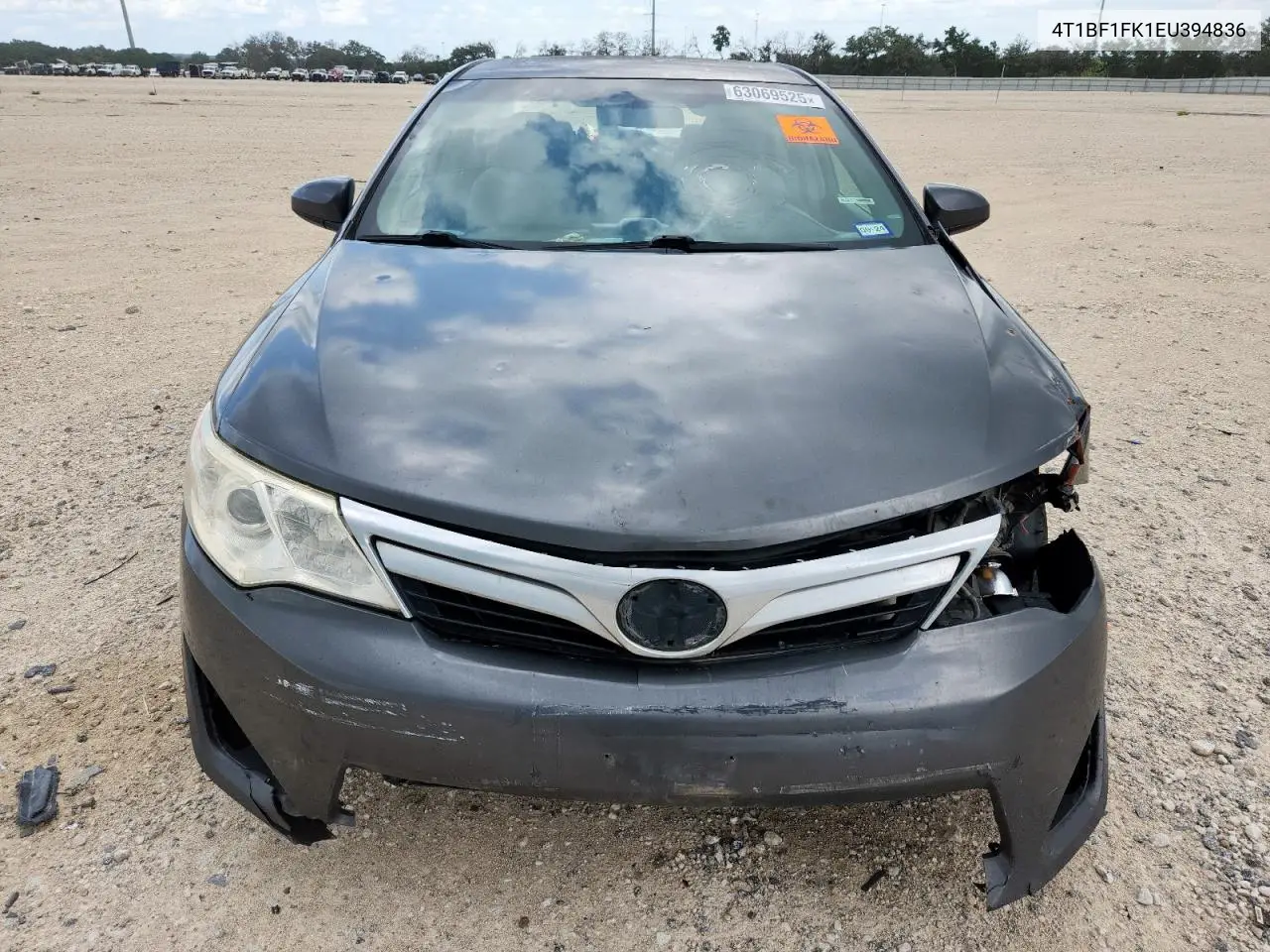 2014 Toyota Camry L VIN: 4T1BF1FK1EU394836 Lot: 63069525