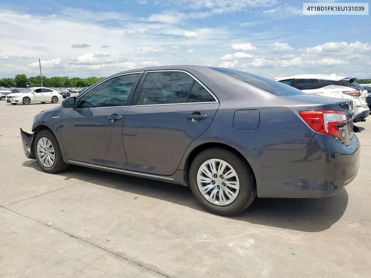 2014 Toyota Camry Hybrid VIN: 4T1BD1FK1EU131039 Lot: 63241665