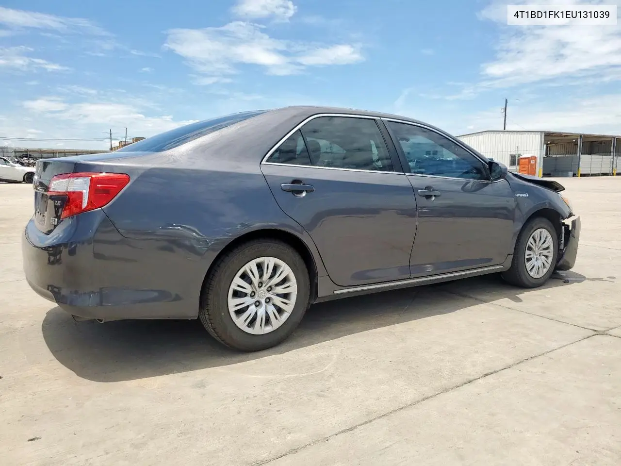2014 Toyota Camry Hybrid VIN: 4T1BD1FK1EU131039 Lot: 63241665