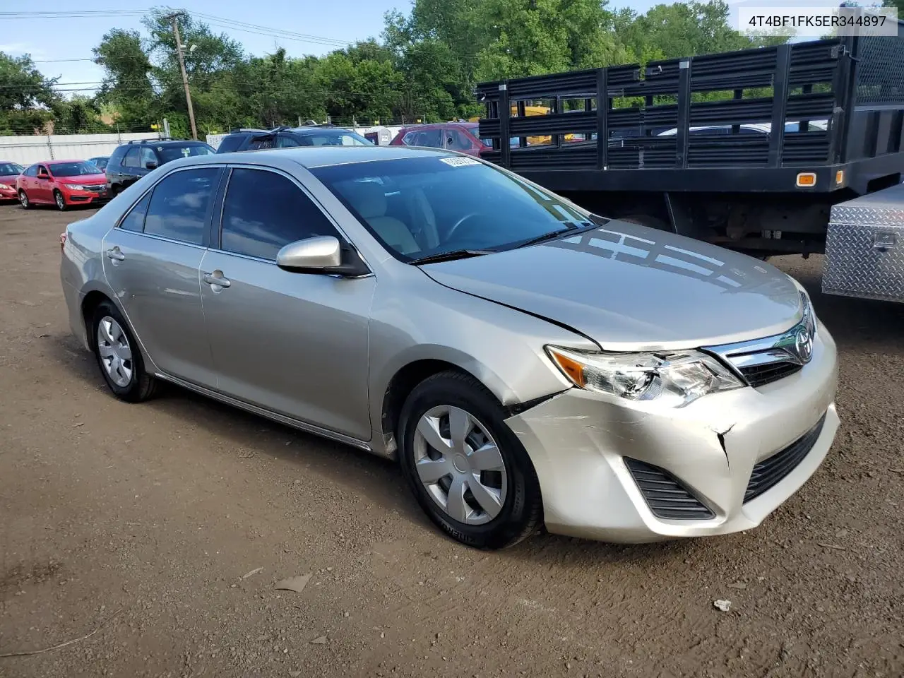 2014 Toyota Camry L VIN: 4T4BF1FK5ER344897 Lot: 63266215
