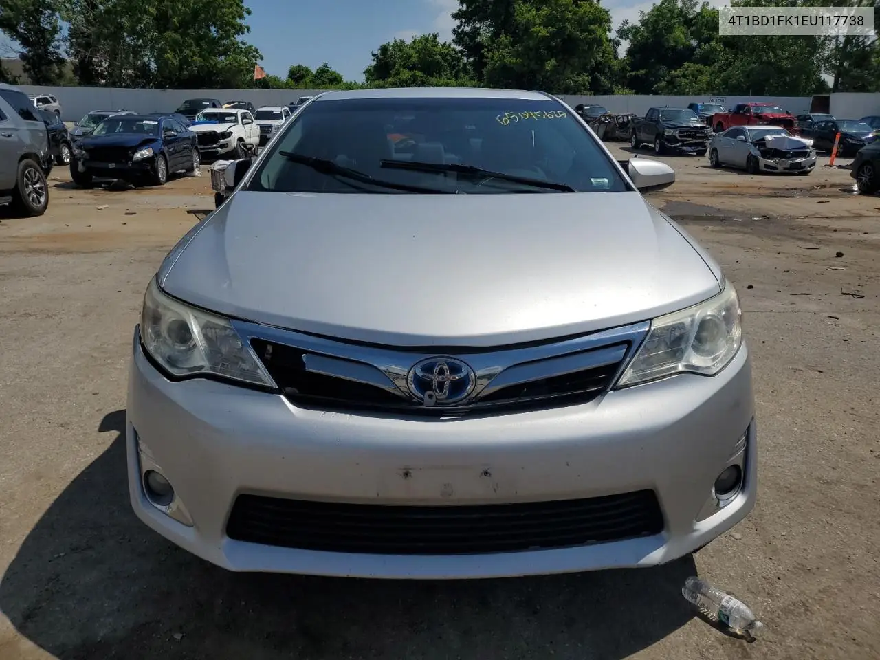 2014 Toyota Camry Hybrid VIN: 4T1BD1FK1EU117738 Lot: 65045625