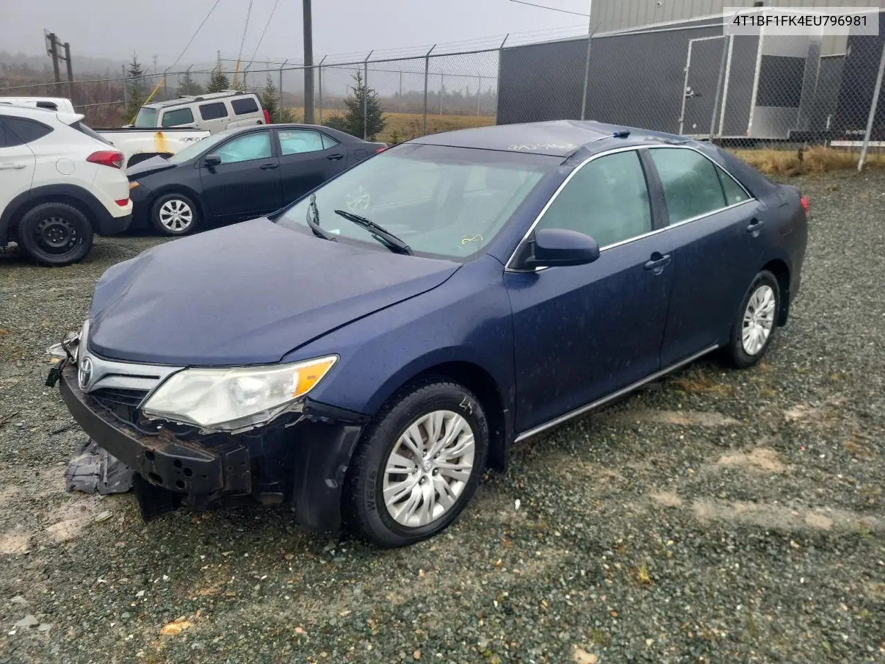 2014 Toyota Camry L VIN: 4T1BF1FK4EU796981 Lot: 89251505