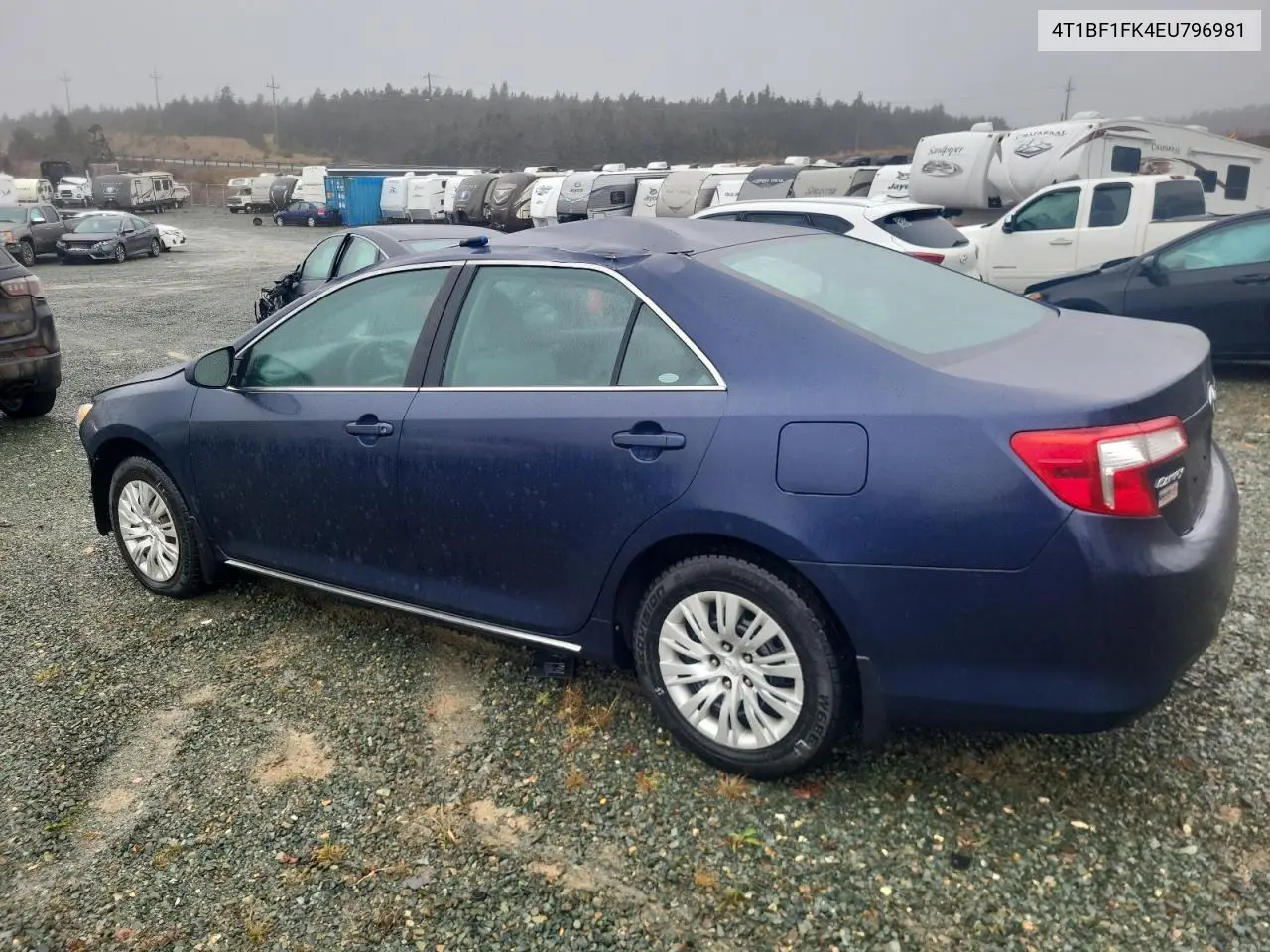 2014 Toyota Camry L VIN: 4T1BF1FK4EU796981 Lot: 89251505