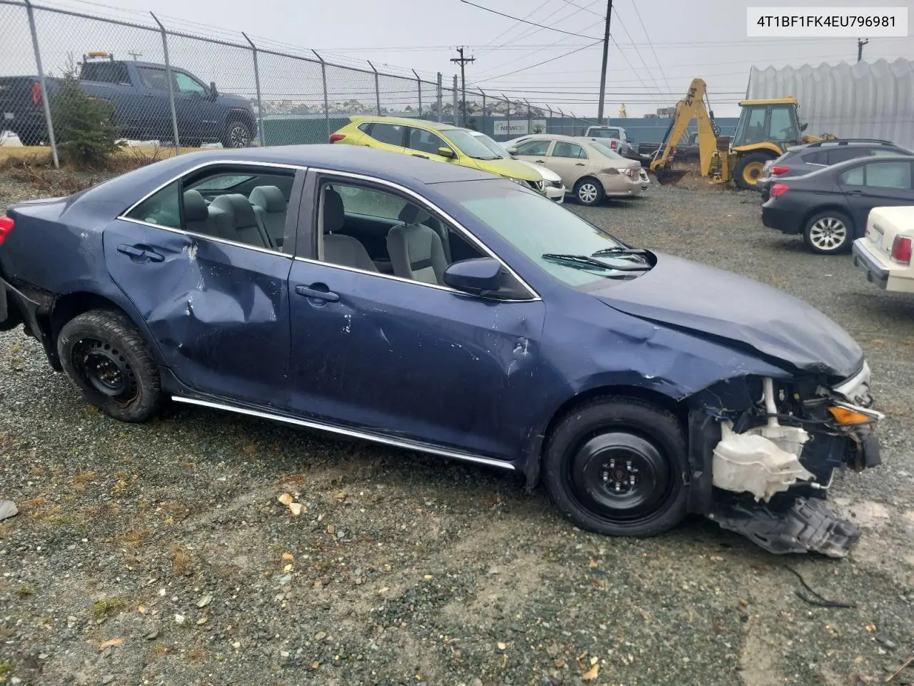 2014 Toyota Camry L VIN: 4T1BF1FK4EU796981 Lot: 89251505