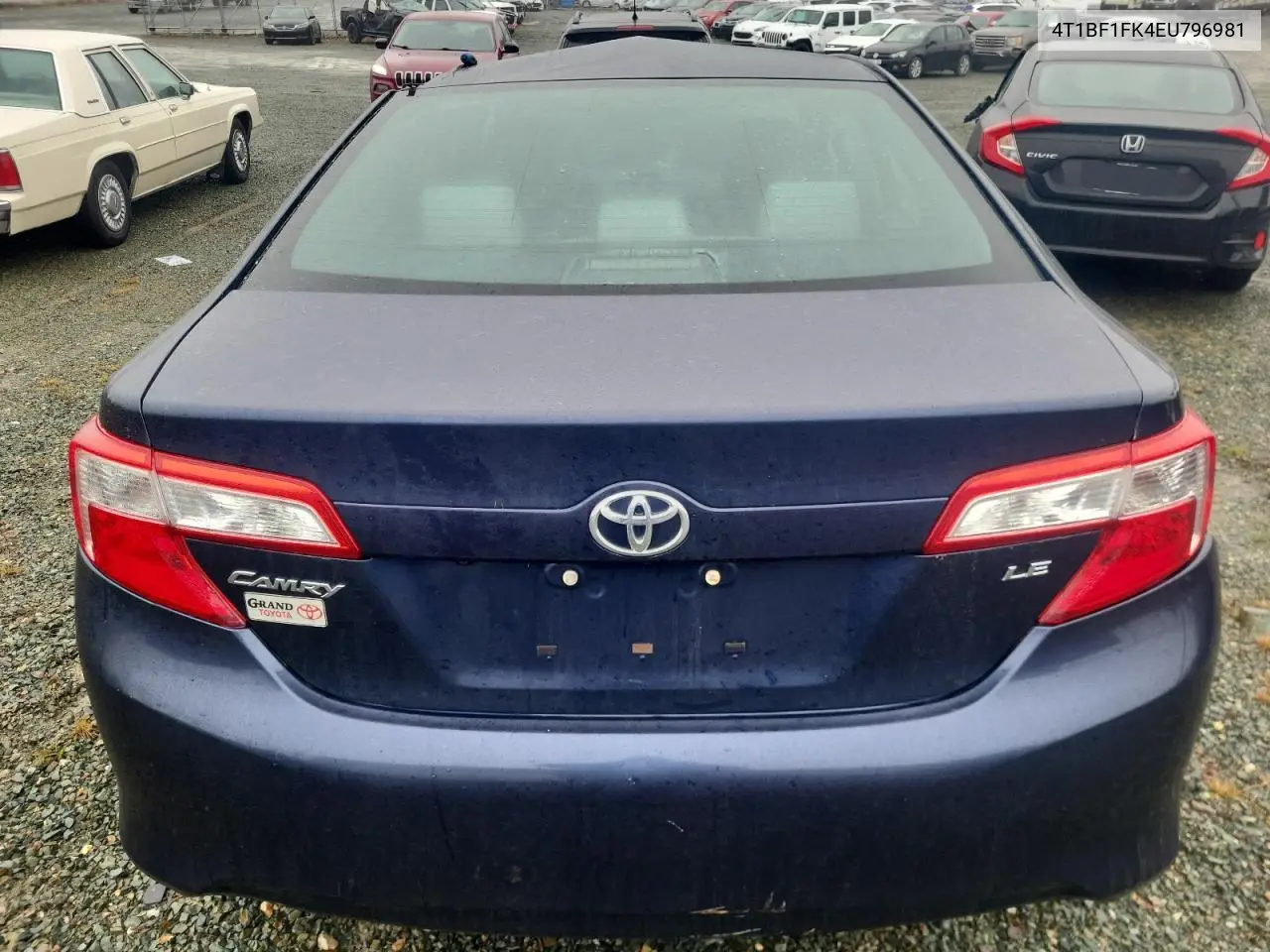 2014 Toyota Camry L VIN: 4T1BF1FK4EU796981 Lot: 89251505