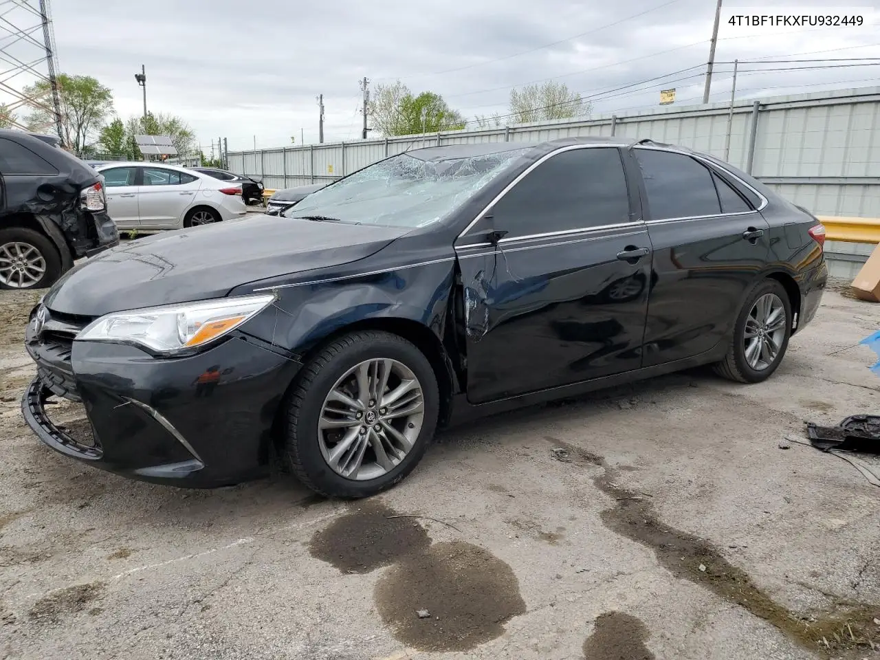 2015 Toyota Camry Le VIN: 4T1BF1FKXFU932449 Lot: 55210625