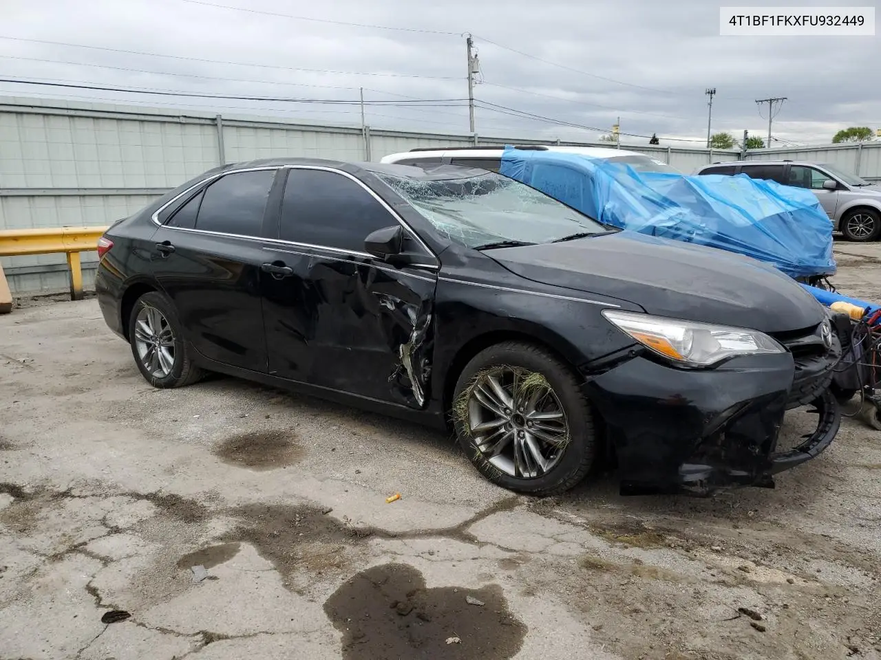 2015 Toyota Camry Le VIN: 4T1BF1FKXFU932449 Lot: 55210625