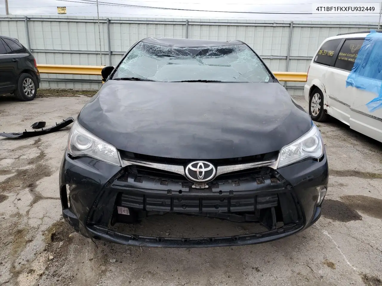 2015 Toyota Camry Le VIN: 4T1BF1FKXFU932449 Lot: 55210625