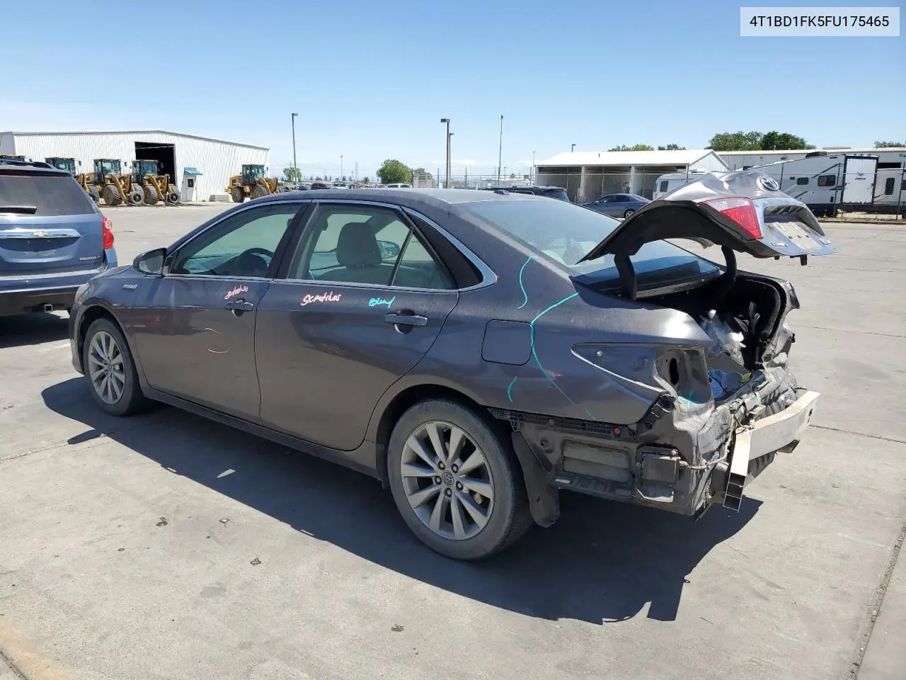 2015 Toyota Camry Hybrid VIN: 4T1BD1FK5FU175465 Lot: 56740005