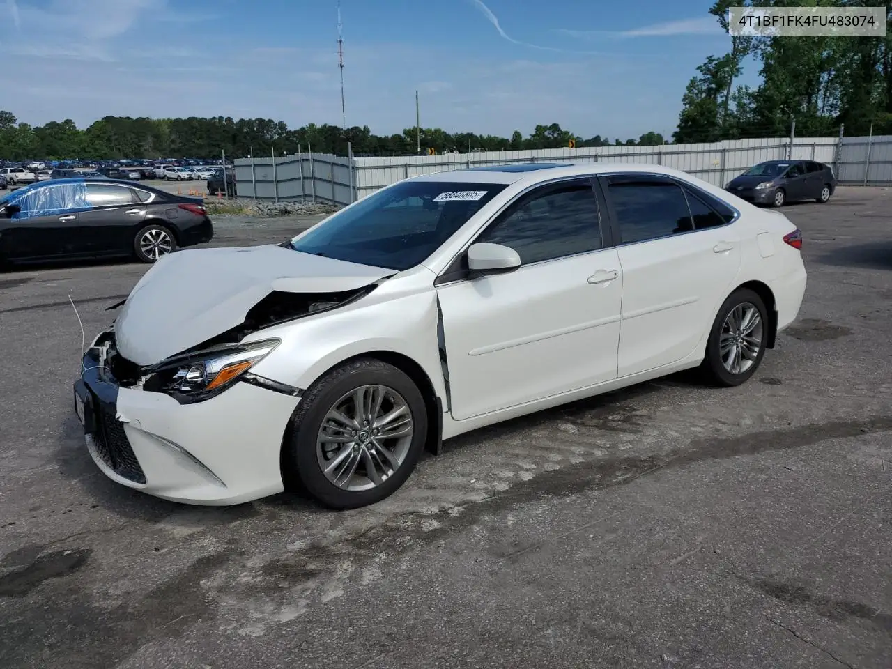 2015 Toyota Camry Le VIN: 4T1BF1FK4FU483074 Lot: 56846805