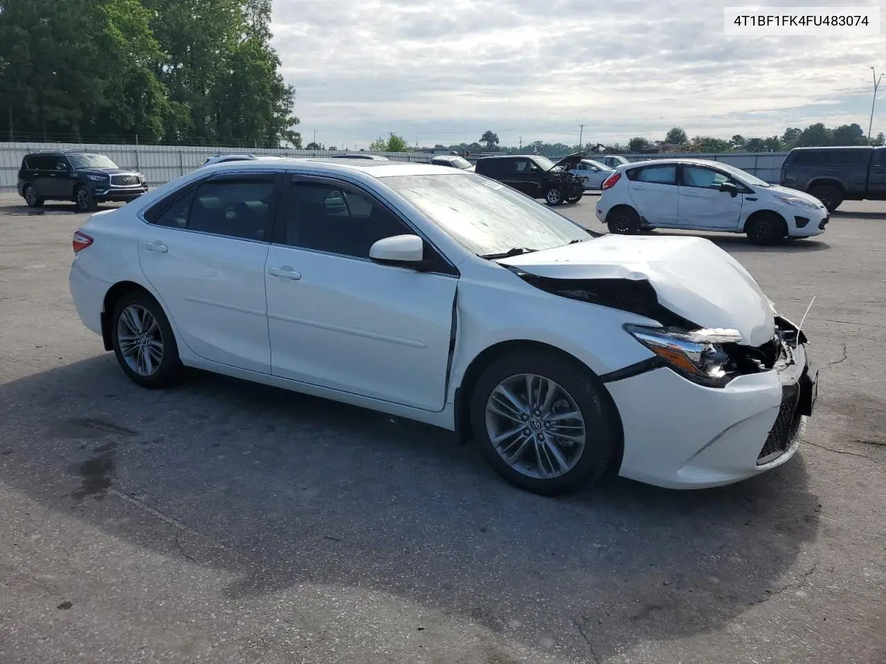 2015 Toyota Camry Le VIN: 4T1BF1FK4FU483074 Lot: 56846805