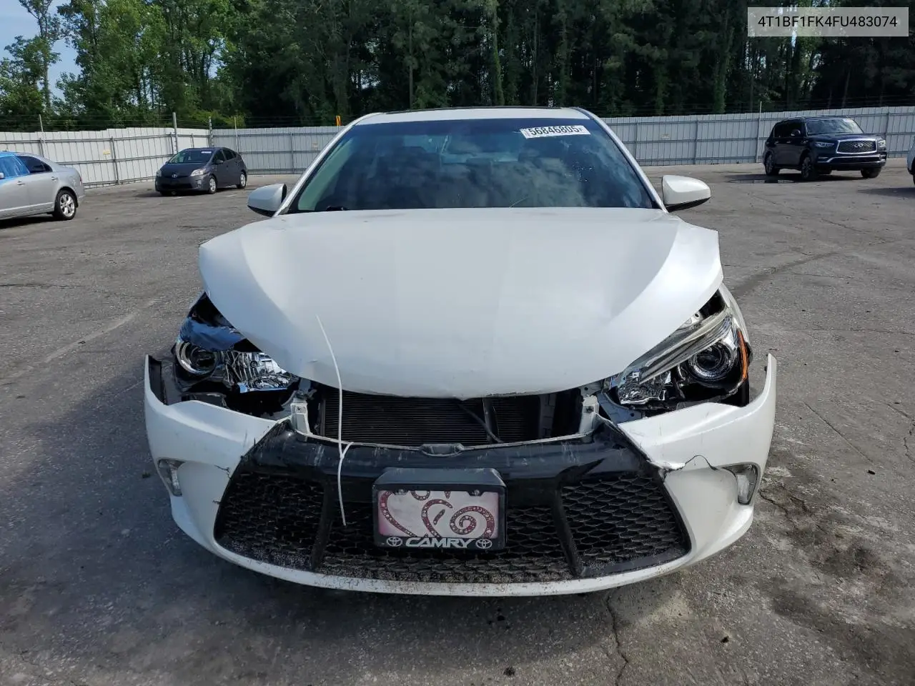 2015 Toyota Camry Le VIN: 4T1BF1FK4FU483074 Lot: 56846805