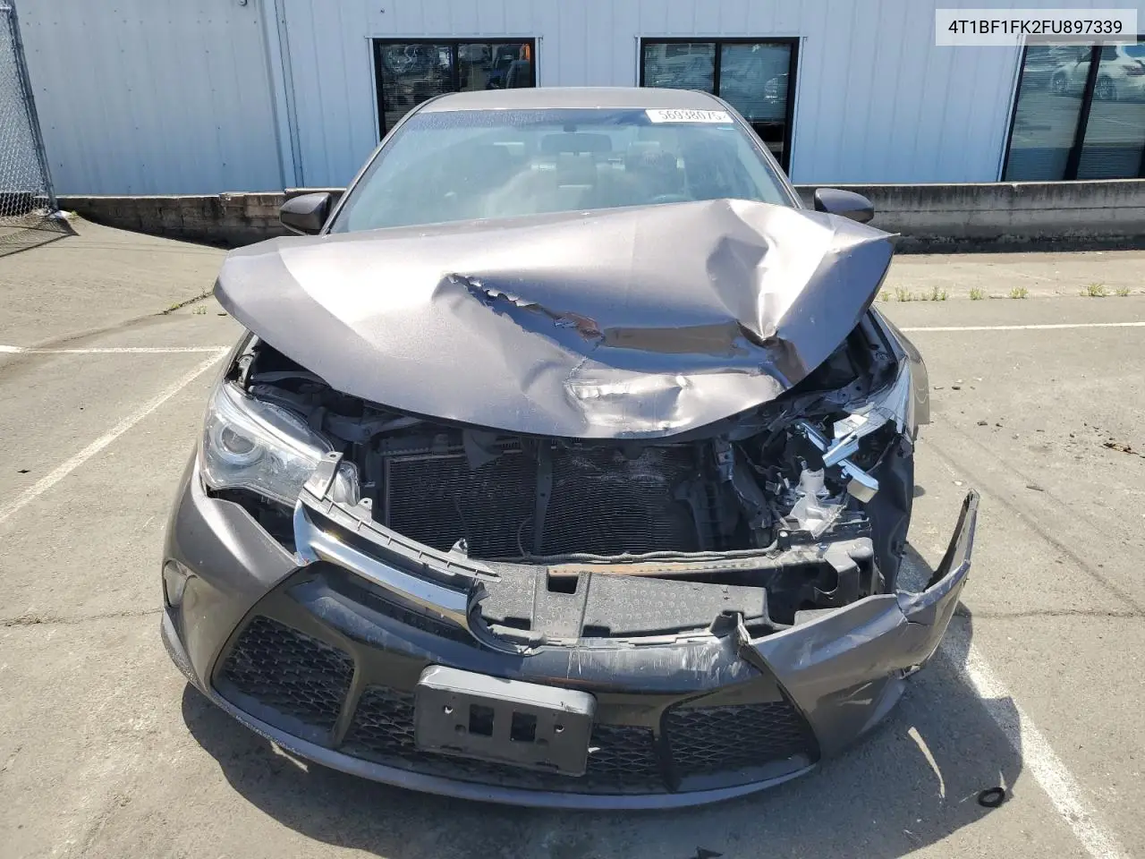 2015 Toyota Camry Le VIN: 4T1BF1FK2FU897339 Lot: 56938075