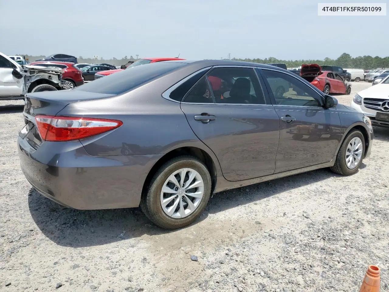 2015 Toyota Camry Le VIN: 4T4BF1FK5FR501099 Lot: 57054855